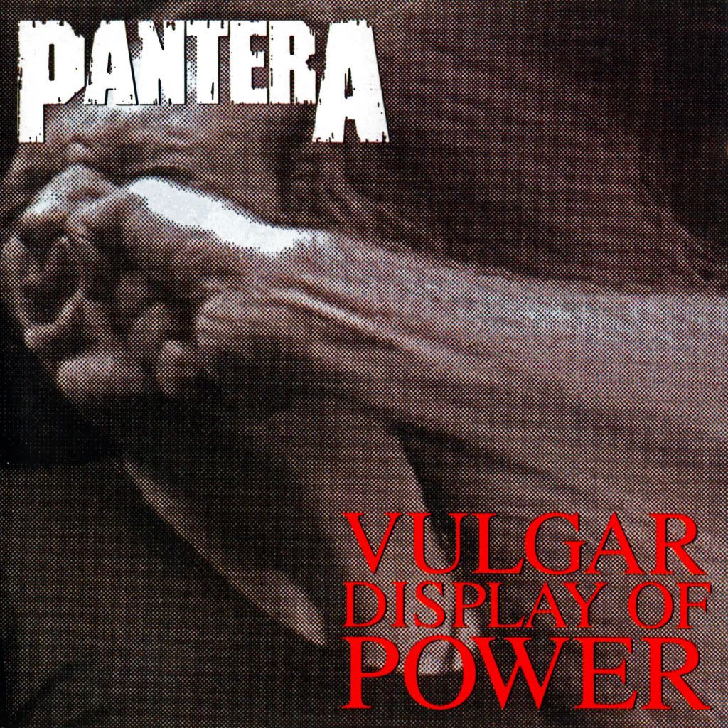 cd pantera vulgar display of power pantera vulgar display of power