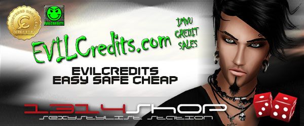 EvilCredits IMVU Credit Sales