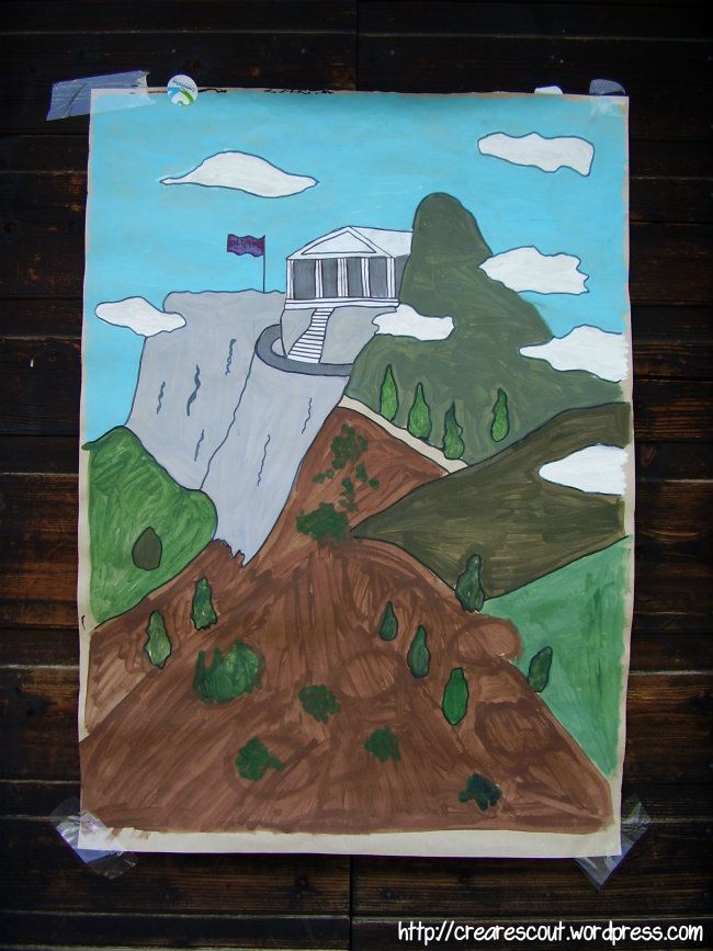 olimpo disegnato