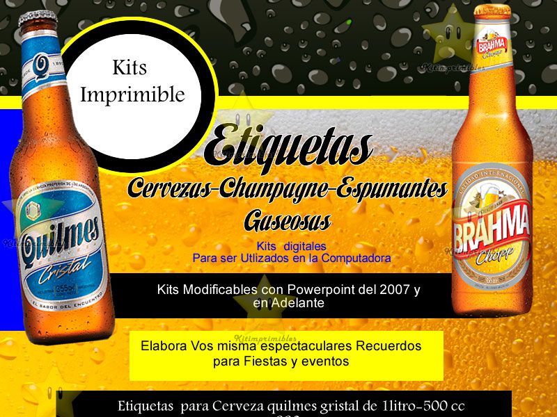 kit imprimible bebidas cervezas kit imprimible bebidas cervezas
