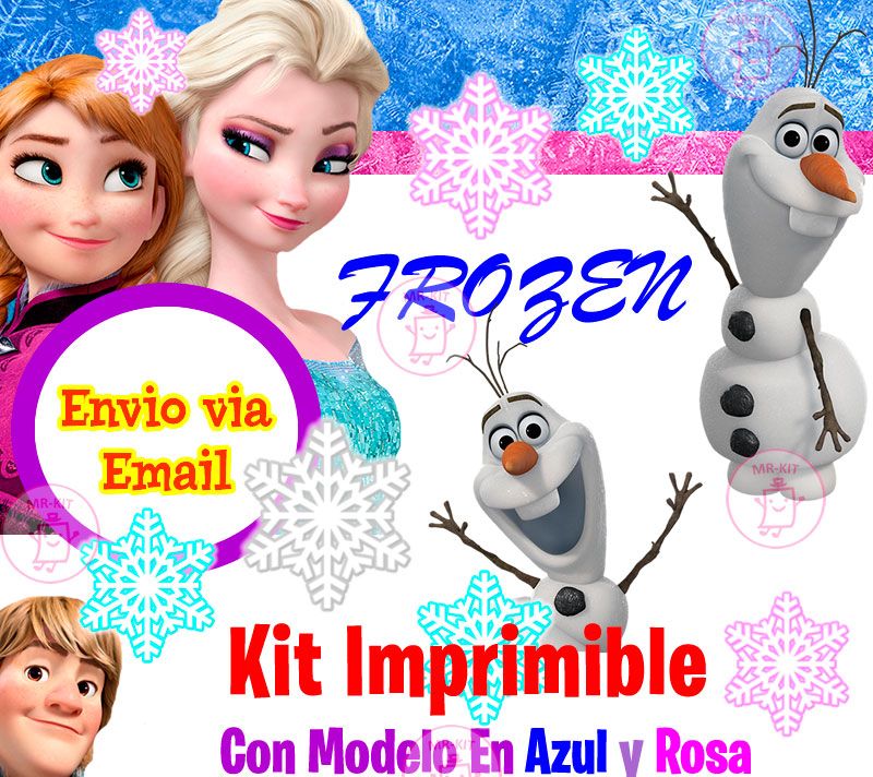 kit imprimible de frozen kit imprimible de frozen