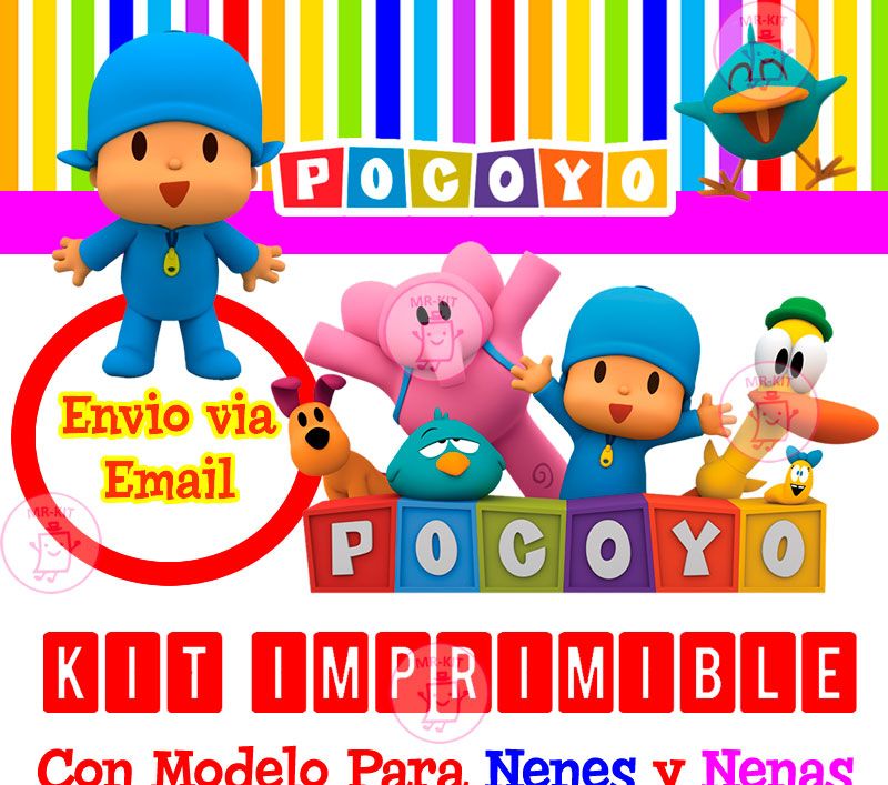 kit imprimible pocoyo kit imprimible pocoyo