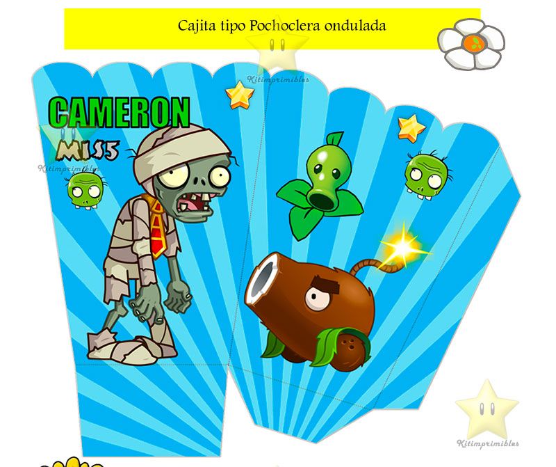 Kit Imprimible Candy Bar Plants Vs Zombies Golosinas Y Mas Kit Imprimibles 7269