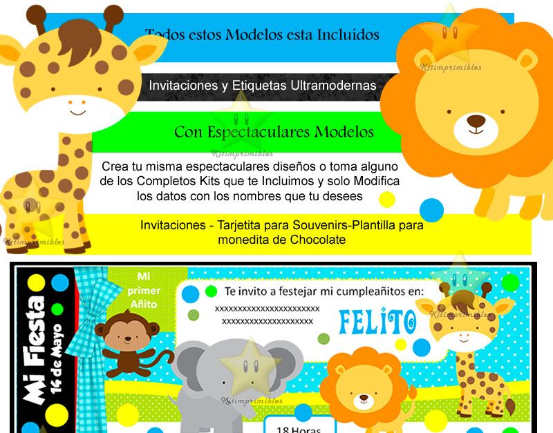 kit animalitos kit animalitos