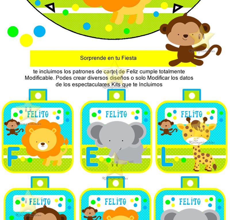 kit animalitos kit animalitos