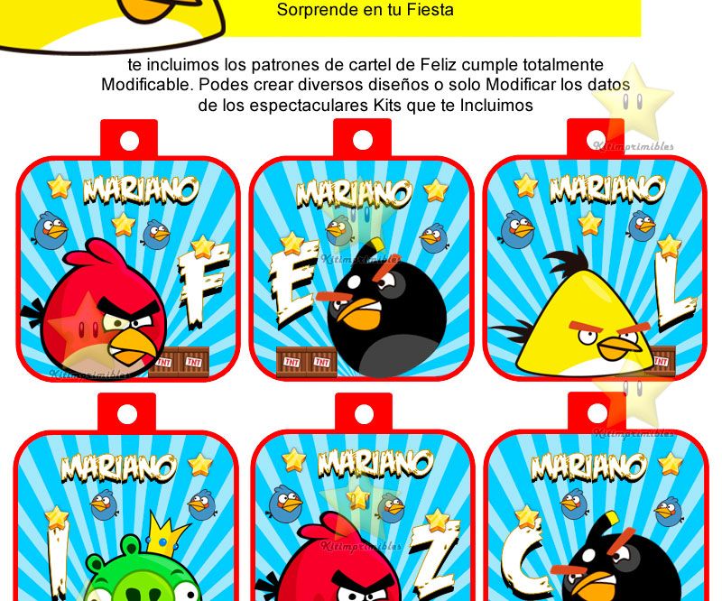 kit angry birds