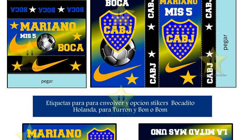 golosinas boca juniors 