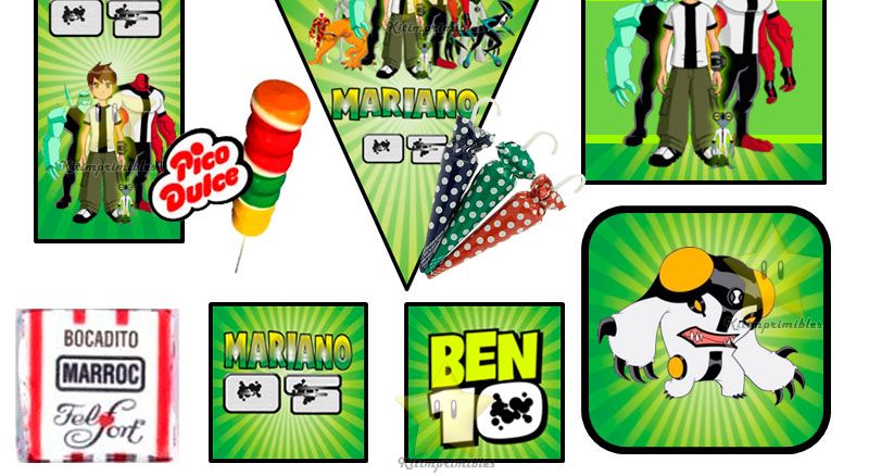 ben 10 golosinas 