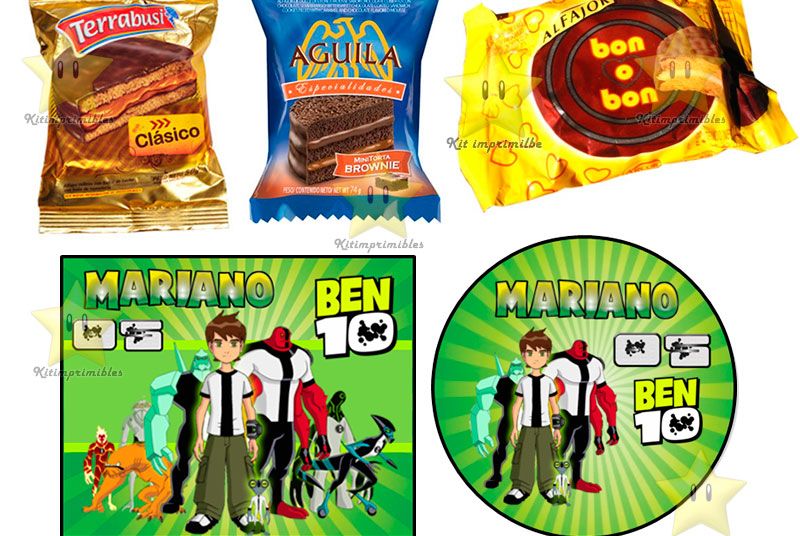 ben 10 golosinas 