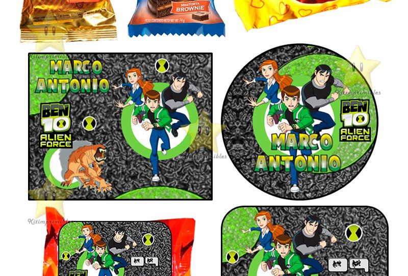 ben 10 golosinas 