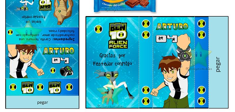 ben 10 golosinas 