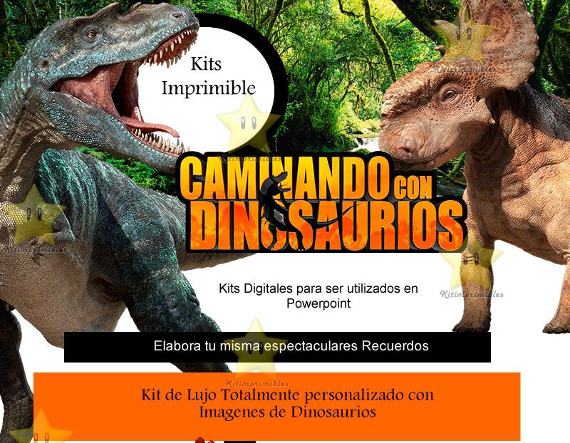 kit dinosaurios