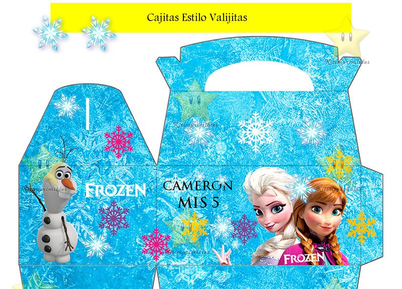 kit imprimible frozen