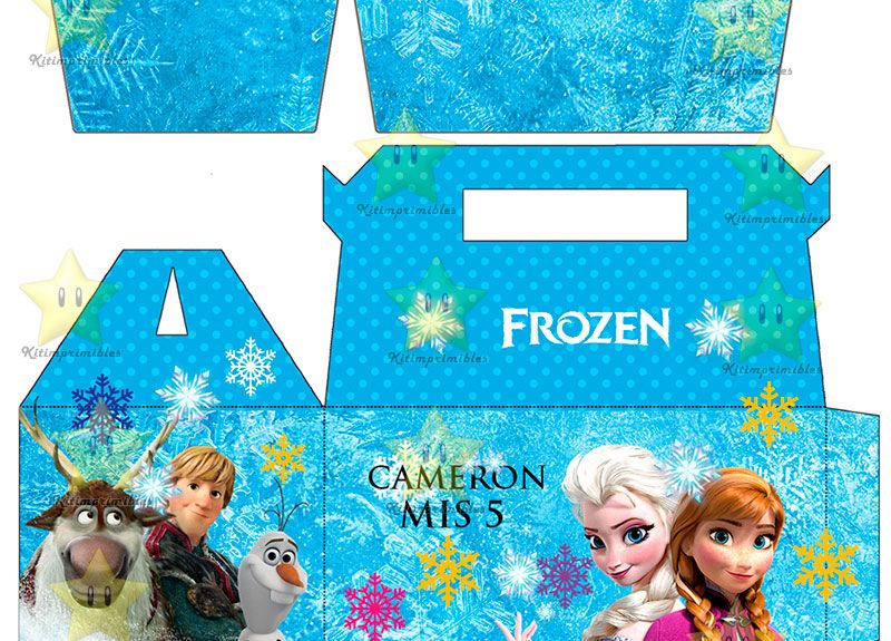 kit imprimible frozen