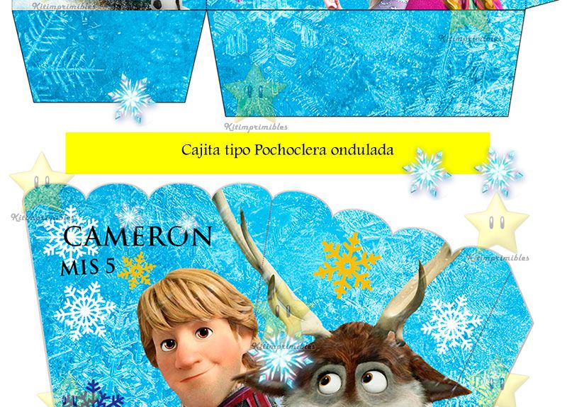 kit imprimible frozen