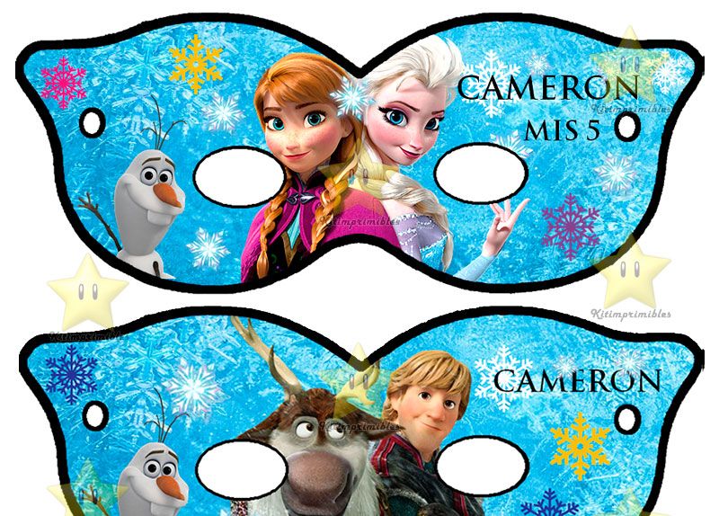 kit imprimible frozen