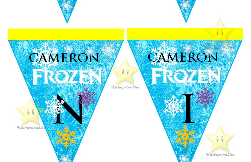 kit imprimible frozen