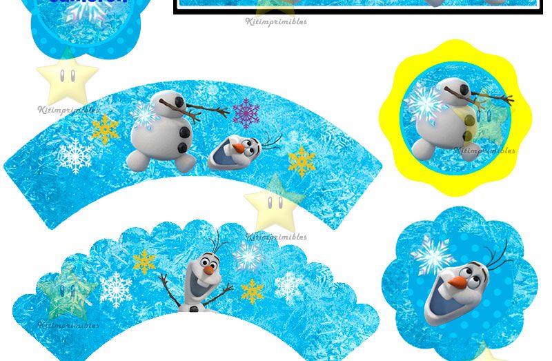 kit imprimible frozen