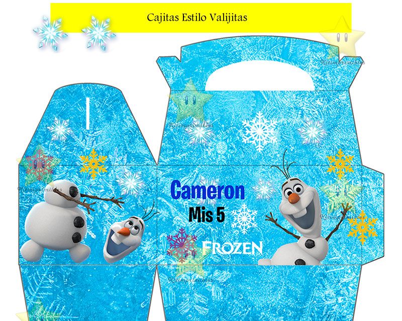 kit imprimible frozen