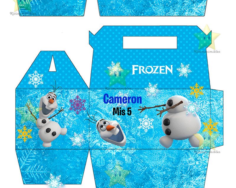 kit imprimible frozen