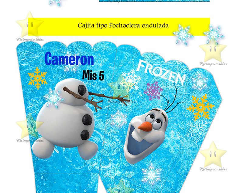 kit imprimible frozen
