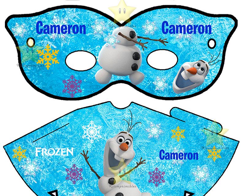 kit imprimible frozen