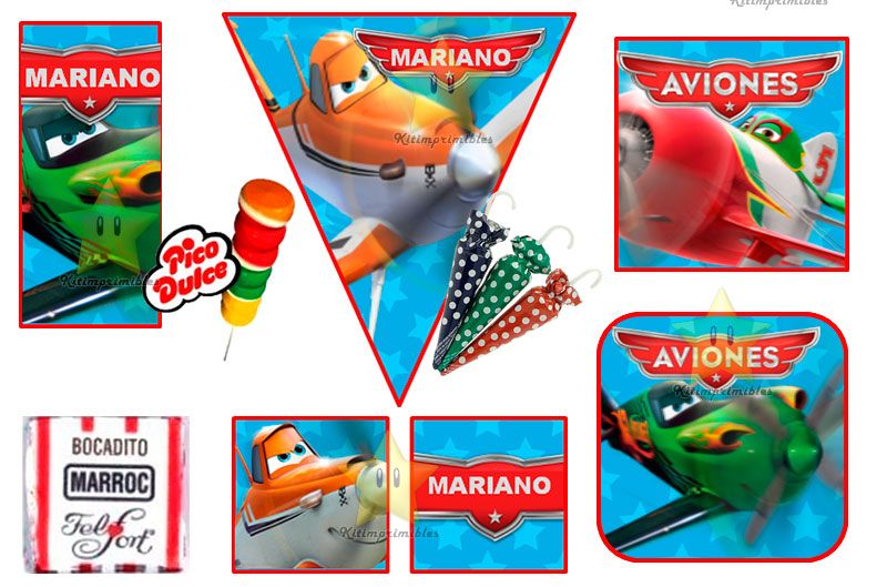 aviones de disney