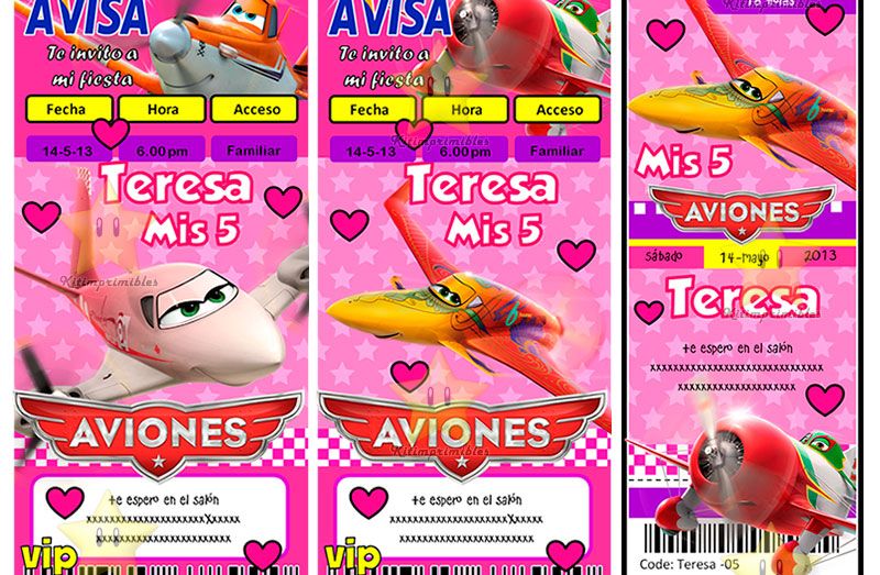 aviones de disney