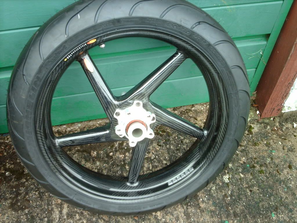 ZX12R Carbon Fibre Wheels for sale (will only send to UK destinations