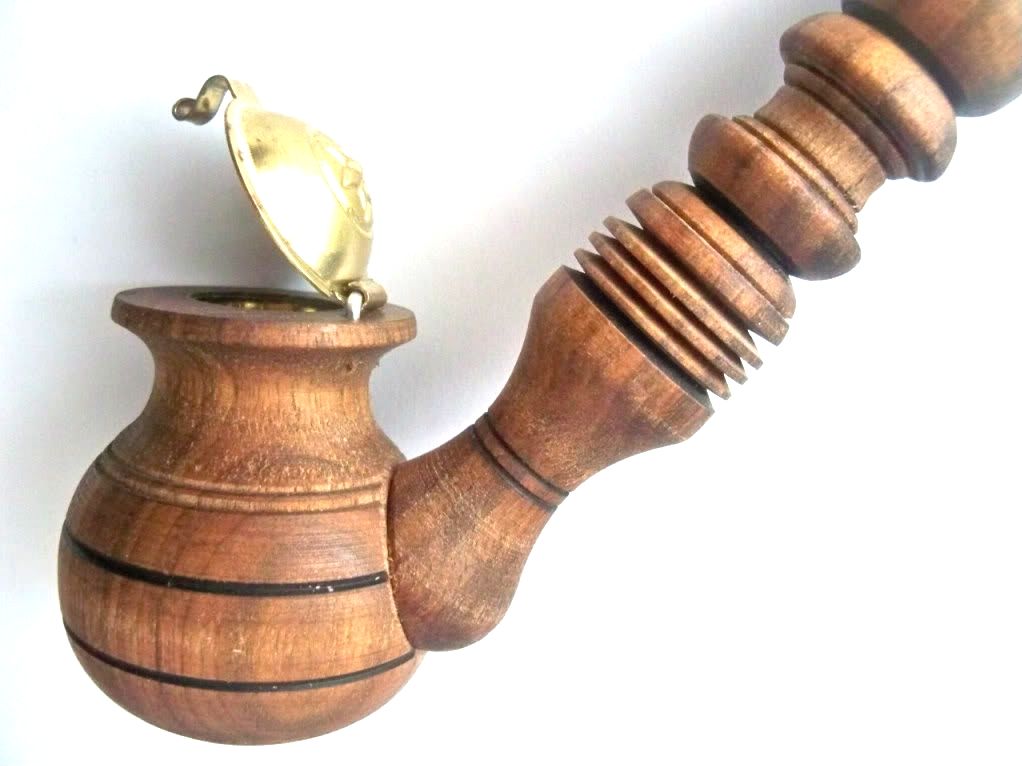 WOODEN TOBACCO SMOKING PIPE WITH LID UKRAINIAN HANDMADE eBay