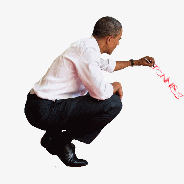 Obama signing Tonnies photo obamatonnies.gif