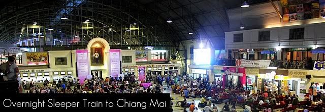 Overnight Sleeper Train from Bangkok to Chiang Mai