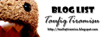 Jom Join Bloglist Taufiq Tiramisu
