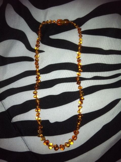 15.5" amber necklace PPD 15.5" amber necklace PPD