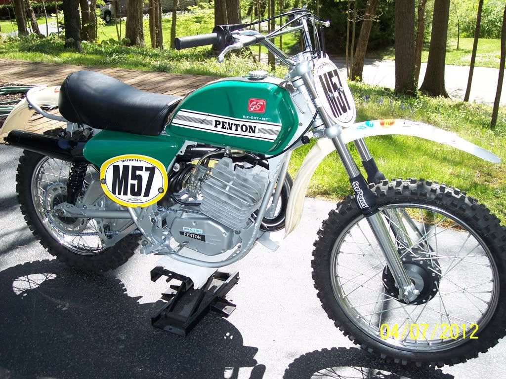 Vintage Penton Motorcycle Gas Cap 100 125 200 175 250 360 400 MX ISDT Enduro