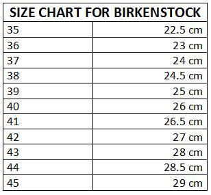 mo birkenstock footwear cheaper than footshopping com birkenstock children s size chart