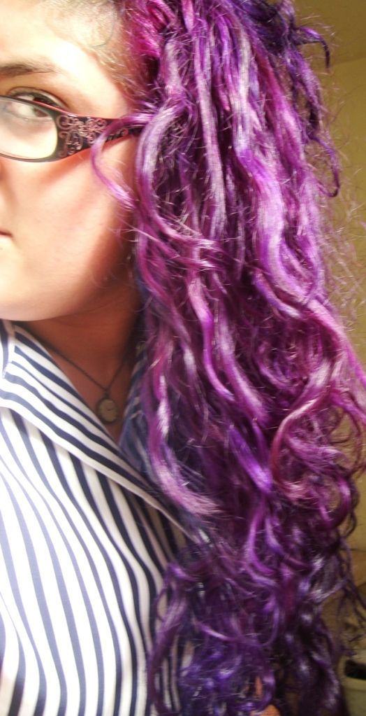 purple hair