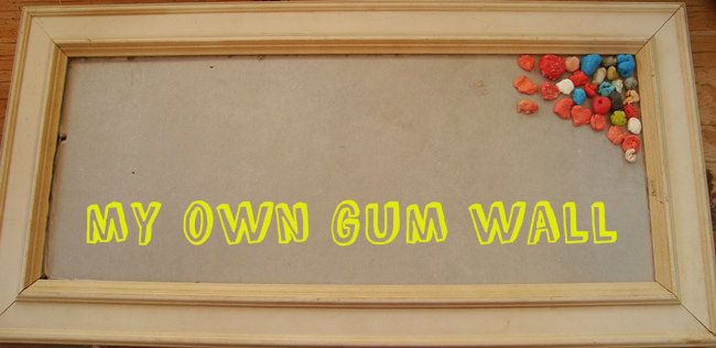 home gum wall