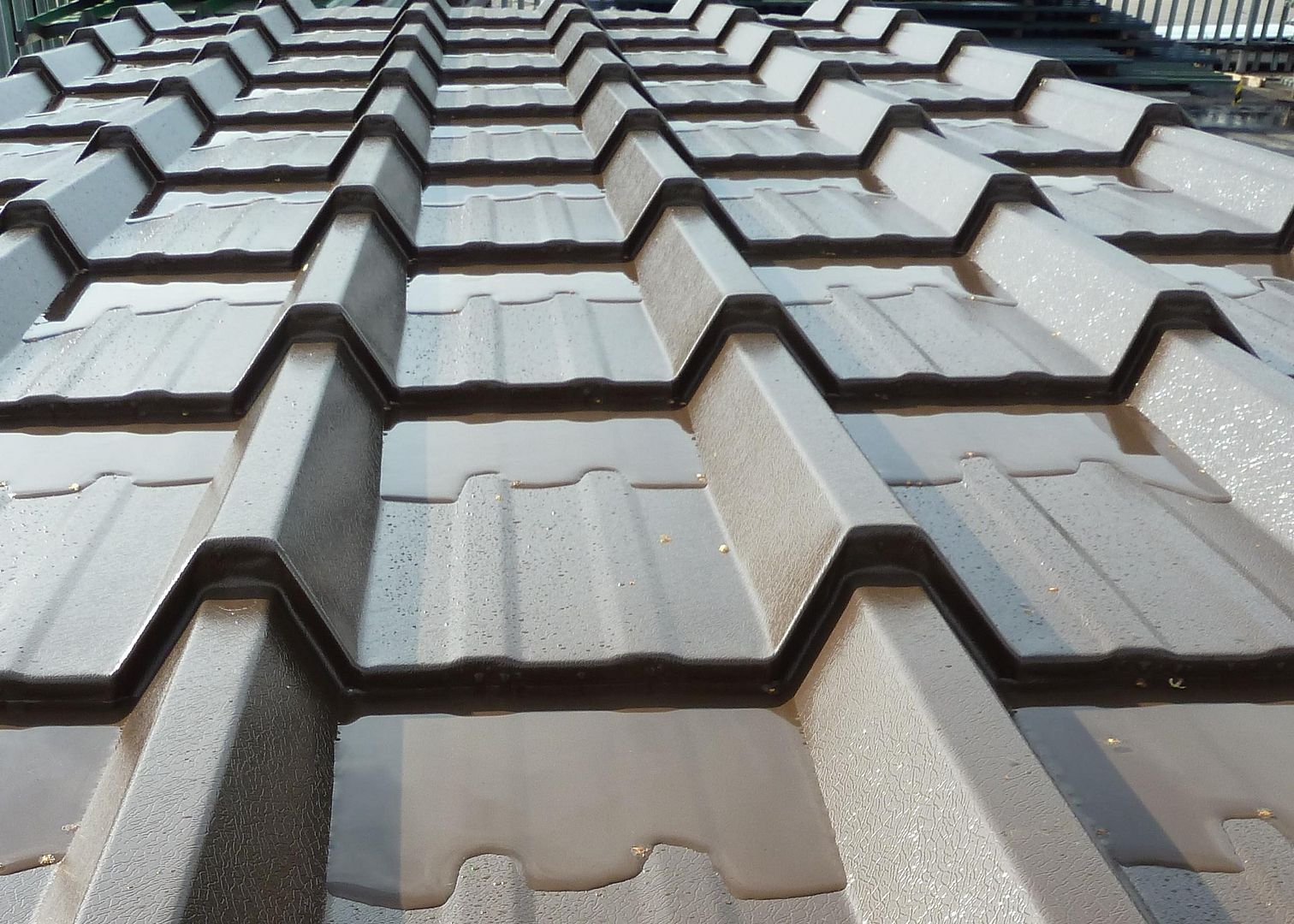 Roofing Sheets for Log Cabins, Summer Houses & Mobile Homes Steel/Metal