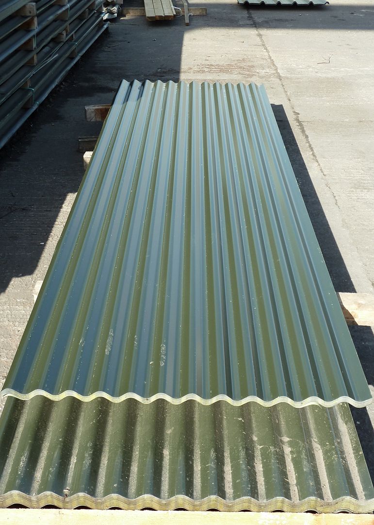 VERY CHEAP Corrugated Roofing Sheets Juniper Green Metal/Steel/Tin Roof