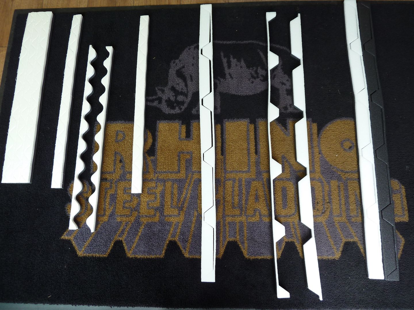 Pack of 5 Ridge / Eaves / Foam Fillers (Infills) for BOX PROFILE