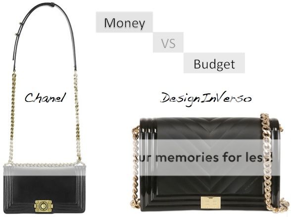 SHARK ATTACK - FASHION BLOG: Money VS Budget // Chanel VS DesignInVerso