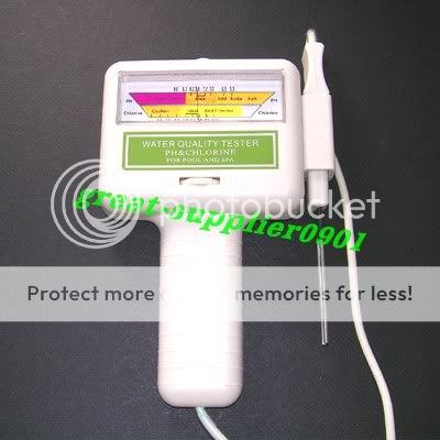   Pool Water quality Tester PH CL2 Chlorine Meter Pool Spa Water Quality