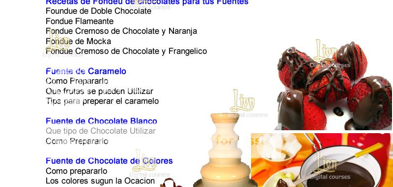 Todo Para Negocio De Fuente De Chocolate, Chamoy Y Queso, Colores Y 