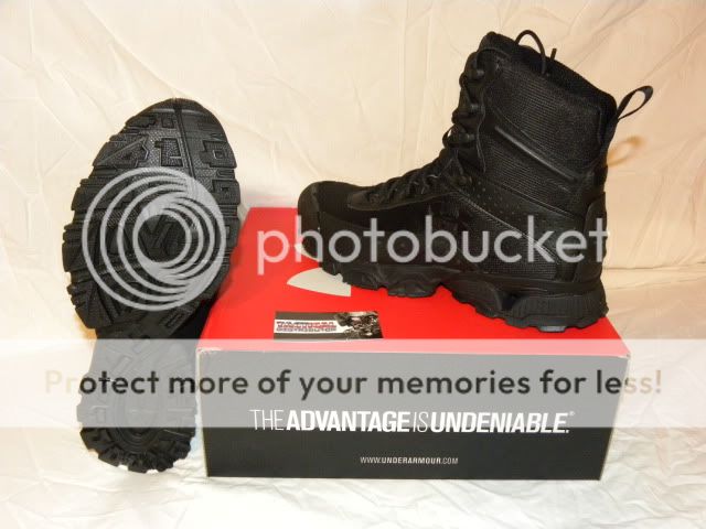 Under Armour POLICE Valsetz Boots Army Marines   BLACK Size 12 FPO 