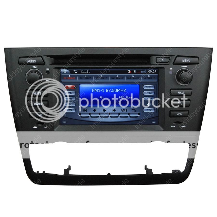   116i/118i/120/i 04 11 Car GPS Navigation  DVB T TV DVD Radio  