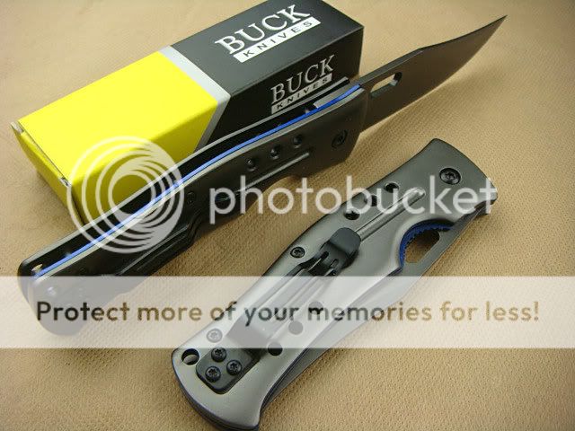 buck Goldfinch Super steel Line Lock Folding Survival hunting knives 