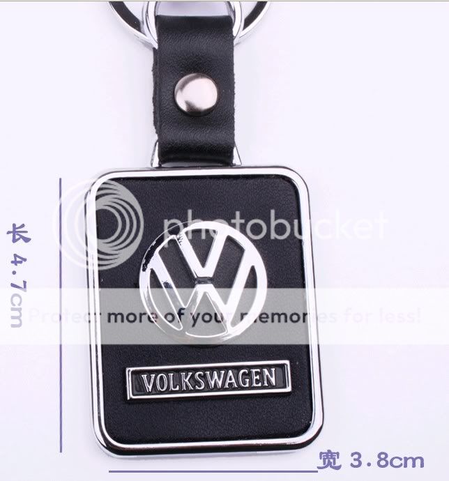   Volkswagen Brand car logo keychains New gift key Ring VW keyfob  