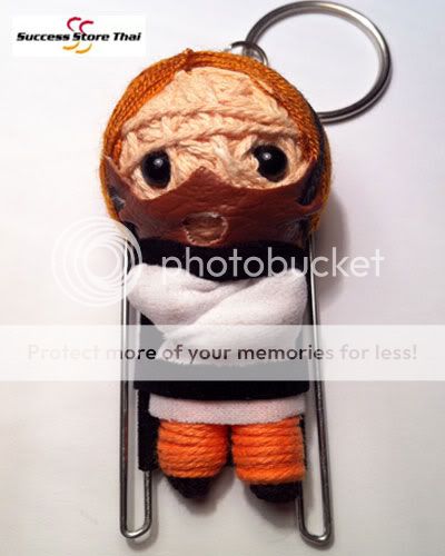 THAILAND Handmade Voodoo Keychain Doll   PSYCHO DOCTOR Really Cool