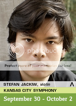 Stefan Jackiw performs with the Kansas City Symphony